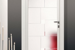 3 PORTE A VETRO- LAVORAZIONE A MOSAICO
